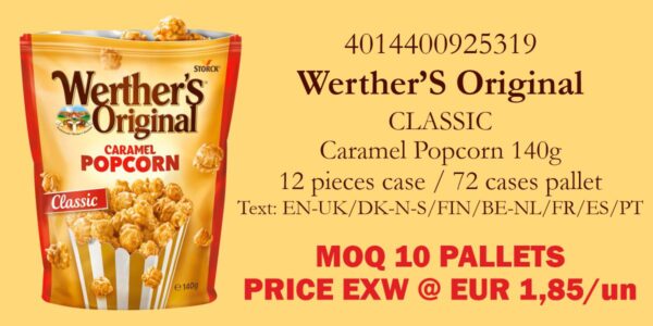 Mailing WERTHERS ORIGINAL Popcorn 2